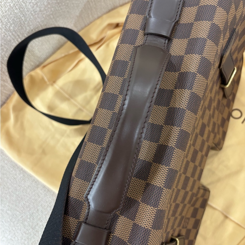Authentic Louis Vuitton NEW Broadway damier ebene unisex messenger laptop bag - Picture 9 of 16